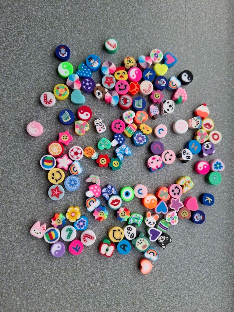 Leuke polymeer kralen en bedels voor sieraden maken, Ophalen of Verzenden, Nieuw, Kraal