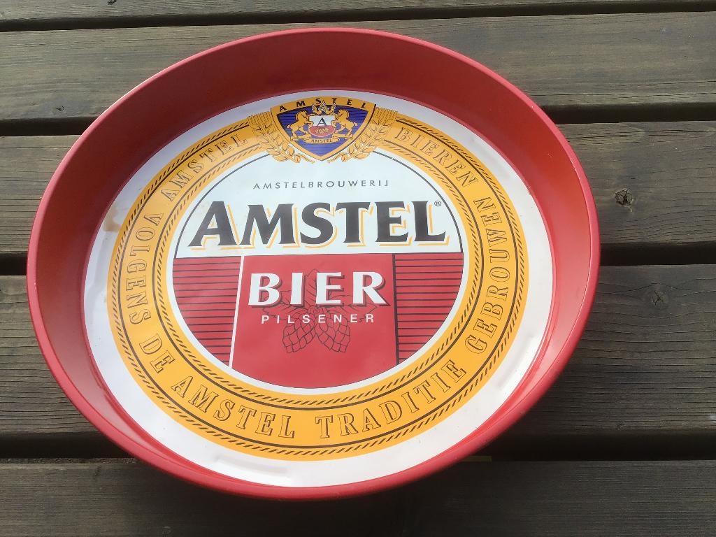 Dienblad Amstel bier, Ophalen of Verzenden, Zo goed als nieuw, Overige typen, Amstel