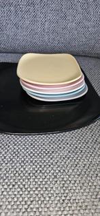 Flora Gouda Holland gebaksbordjes en platte schaal, Ophalen