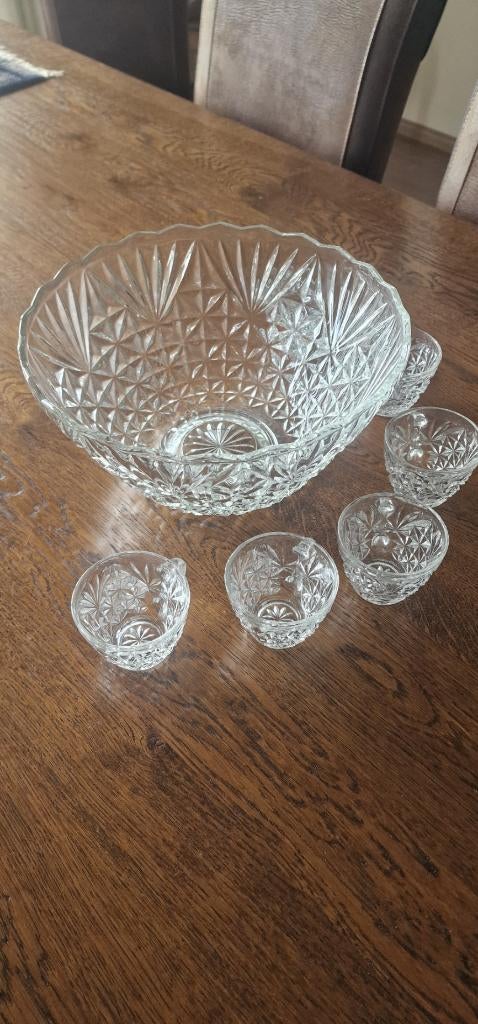 Vintage Punch Bowl set, Antiek en Kunst, Ophalen