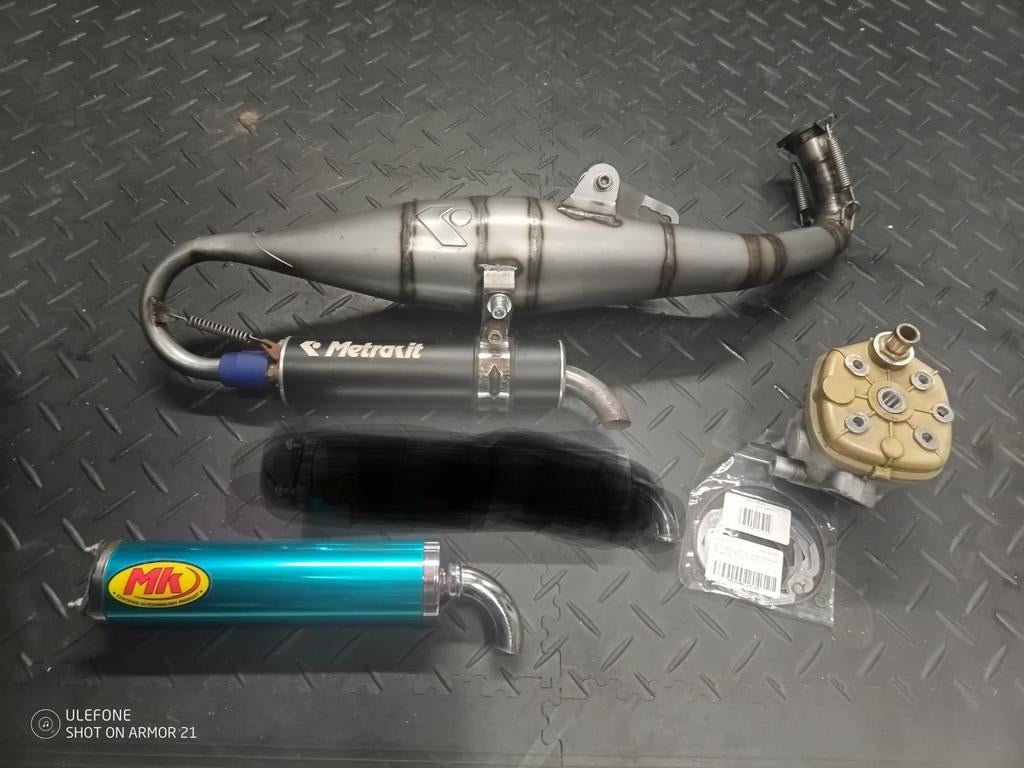 Metrakit 70cc kit, Minarelli, Fietsen en Brommers, Ophalen, Zo goed als nieuw, Tweetakt, Aerox