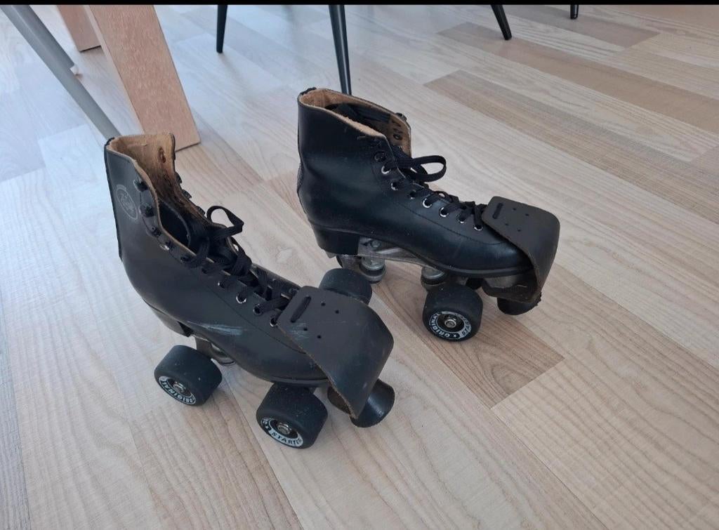 Vintage RSI Starter rolschaatsen - Maat 34 - Leer, Ophalen of Verzenden, Gebruikt, Kinderen