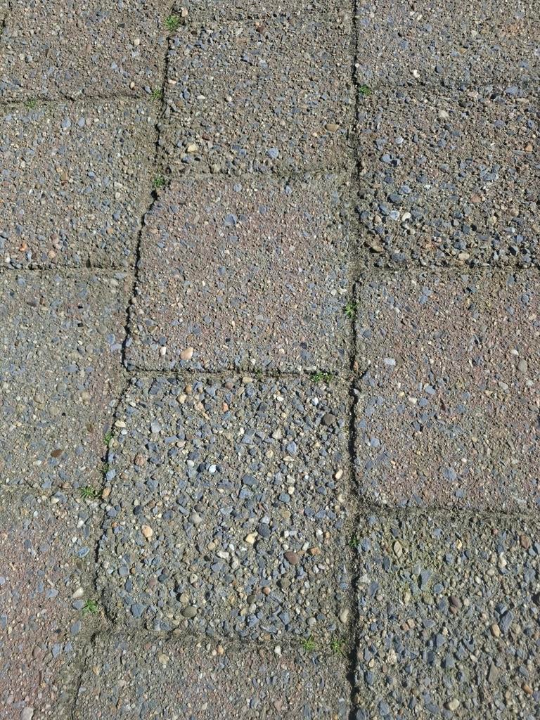 Gratis Tuintegels 20x20x6 cm,  ongv 40 m² beschikbaar, Tuin en Terras, Tegels en Klinkers, Ophalen, Gebruikt, 10 m² of meer, Beton