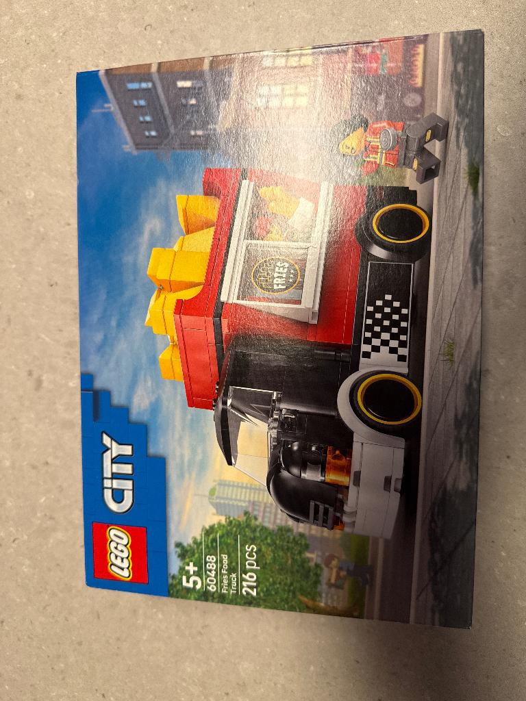 Lego city Fries Foodtruck (nieuw) 60488, City, Lego, Nieuw, Ophalen of Verzenden