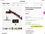 Telescoopsteel 3D carbon 12,8 meter set compleet, Ophalen