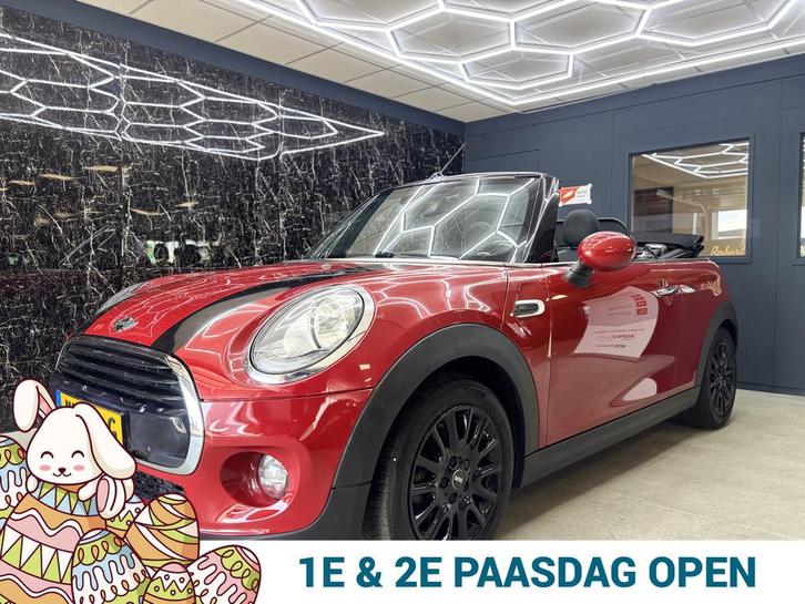 MINI Cabrio 1.5 Cooper Business (bj 2016), Auto's, Mini, Bedrijf, Te koop, Cabrio, ABS, Airbags, Airconditioning, Alarm, Bluetooth