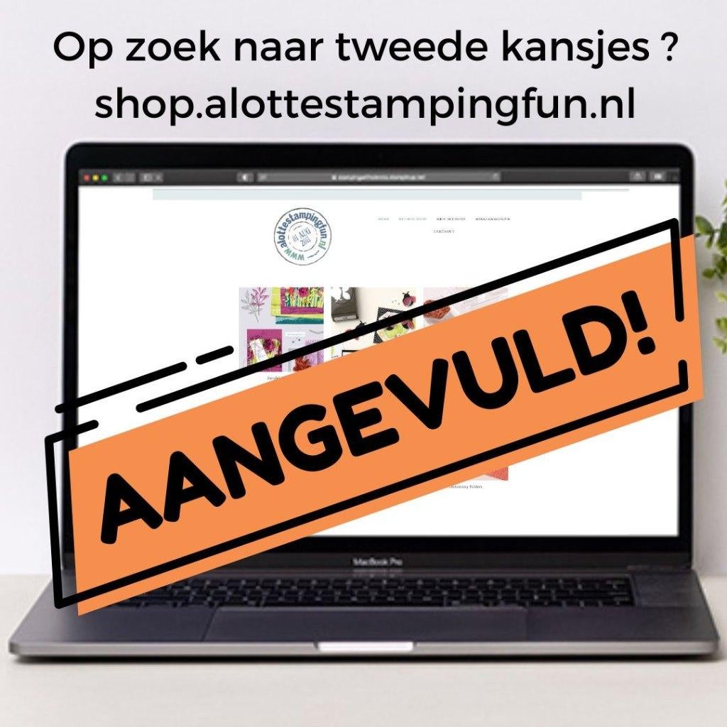 STAMPIN' UP retired producten, Ophalen of Verzenden, Zo goed als nieuw, EZ-mounted stempel