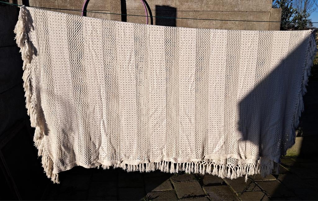 Sprei gehaakte vintage sprei, Verzenden