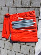 Windscherm met stokken en opbergzak, Caravans en Kamperen, Windschermen, Ophalen, Gebruikt