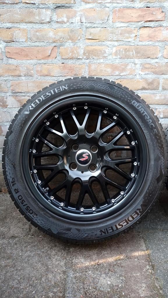 Mini One, Cooper, Cooper S. Velgen en banden!, Auto-onderdelen, Banden en Velgen, Ophalen, Gebruikt, 16 inch, Banden en Velgen