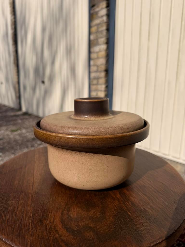 Vintage retro opbergpot, Ophalen of Verzenden, Huis en Inrichting