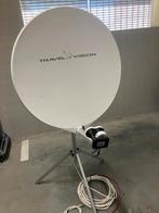 Travelvision R6 autom.schotel 80 cm diam., Audio, Tv en Foto, Schotelantennes, Ophalen, Gebruikt, (Schotel)antenne, Overige merken