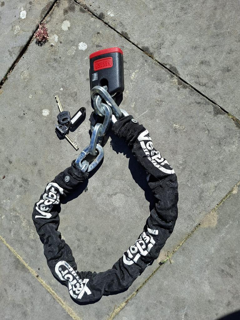 Vector kettingslot, Motoren, Accessoires | Sloten, Ophalen, Zo goed als nieuw