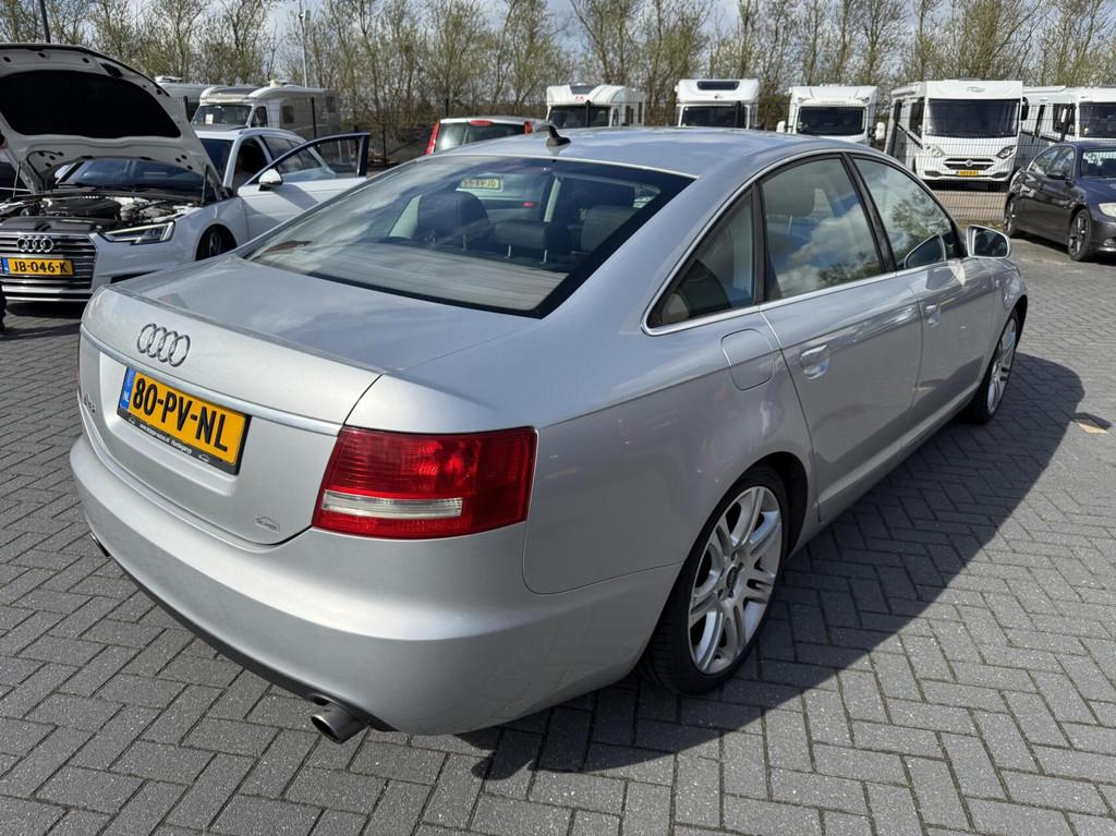 Audi A6 2.4 Pro Line Business LEER Nette auto Youngtimer, Auto's, Oldtimers, Zwart, Bedrijf, Audi, Navigatiesysteem