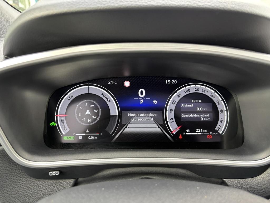 Toyota Corolla Cross Hybrid 1.8 Style + Premium Pack II | Pa, Gebruikt, 4 cilinders, Leder en Stof, Wit