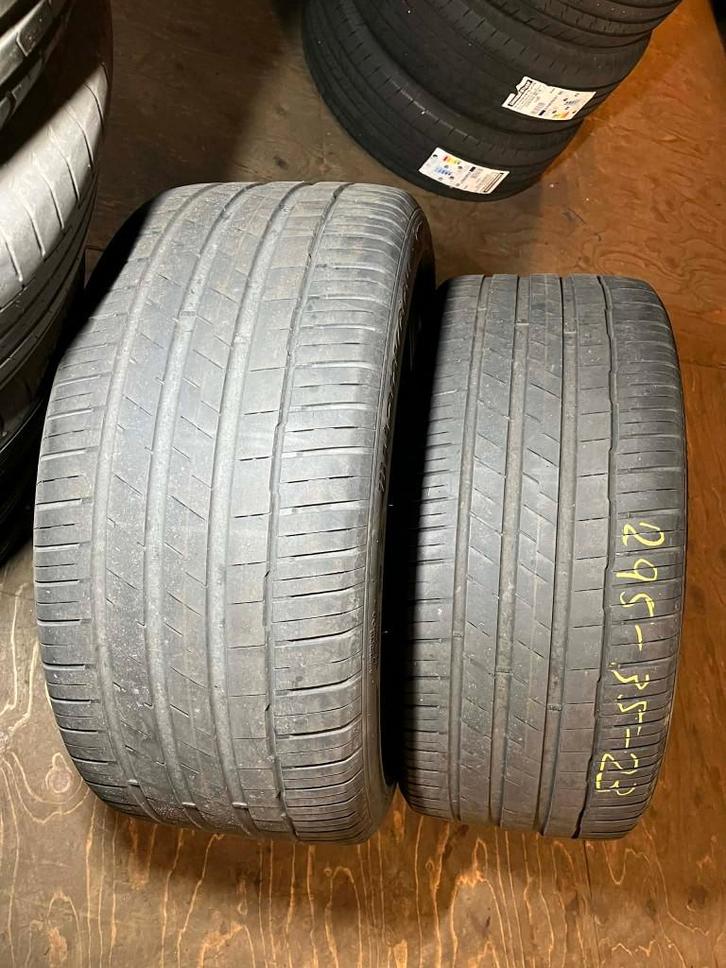 2X 295-35-23 ZOMER BANDEN HANKOOK 4MM RS Q8 G KLASSE, Auto-onderdelen, Banden en Velgen, Band(en), Zomerbanden, Overige maten
