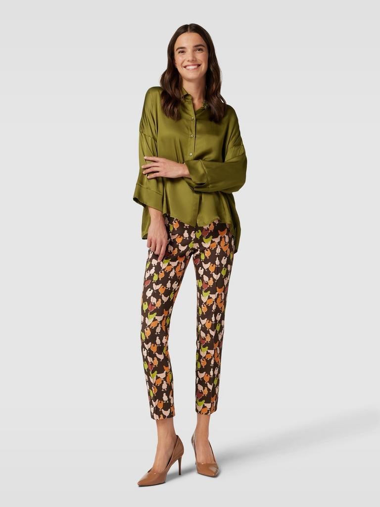 Marc cain print broek nieuw, Kleding | Dames, Overige kleuren, Maat 46/48 (XL) of groter, Nieuw, Ophalen of Verzenden