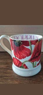 Emma Bridgewater mok 0.5 1/2pt Poppies klaproos nieuw, Nieuw, Ophalen of Verzenden, Overige stijlen, Kop(pen) en/of Schotel(s)