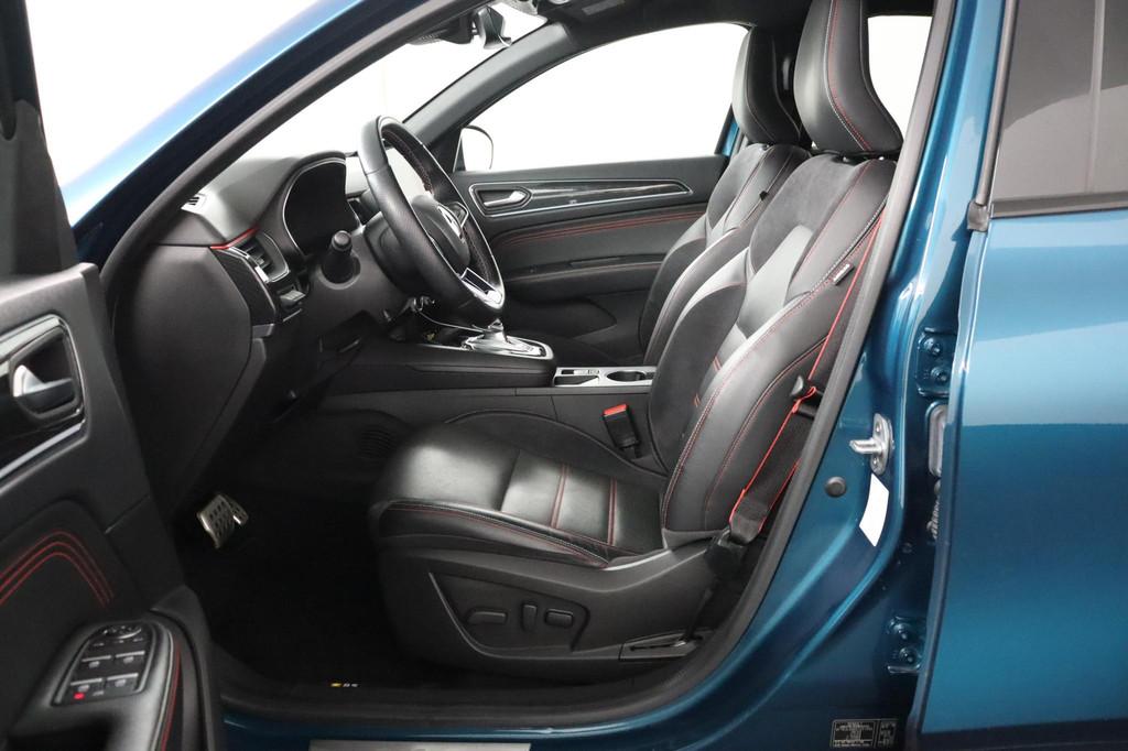 Renault Arkana 1.6 E-Tech Hybrid 145 R.S. Line |Luxe |Leder, Auto's, Renault, Gebruikt, Blauw, Leder, 760 kg
