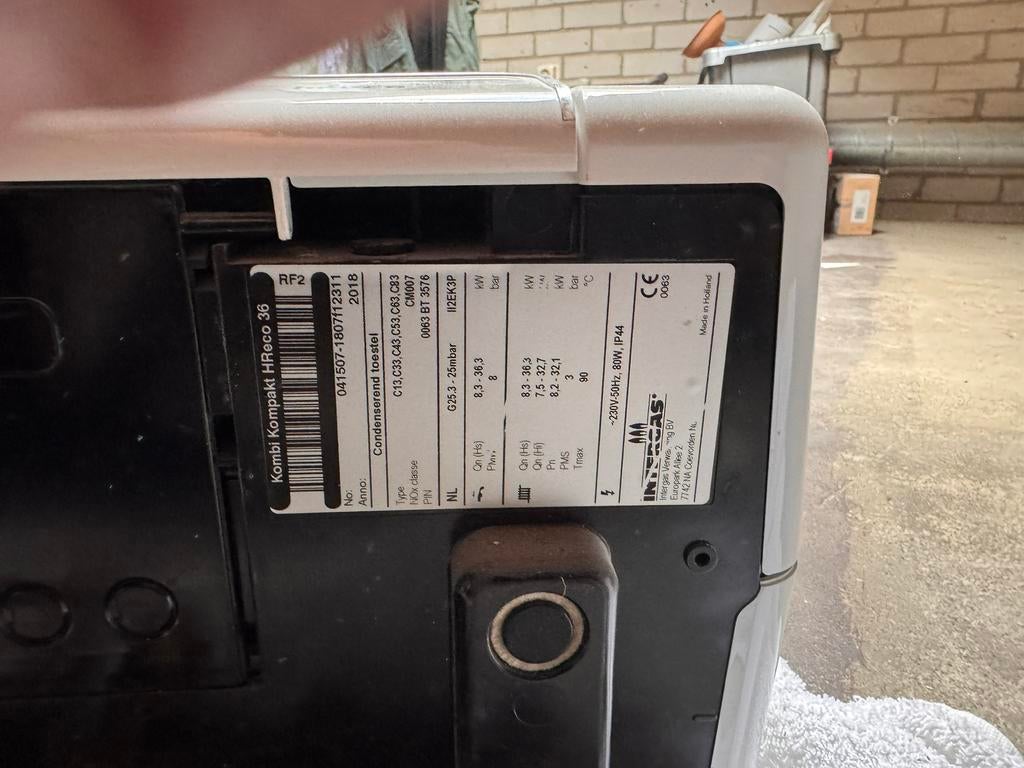 HR Kombi kompact HReco 36, Ophalen, Gebruikt