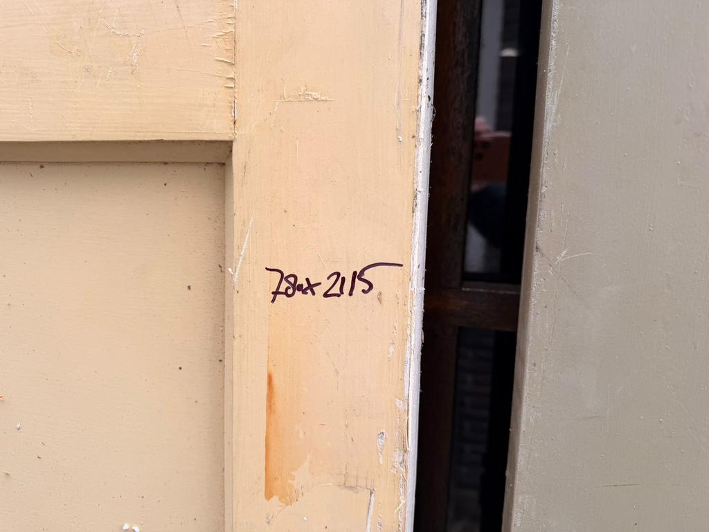Jaren '30 houten binnendeuren, Ophalen, Gebruikt, Minder dan 80 cm, Binnendeur