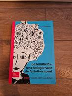 Gezondheidspsychologie voor de fysiotherapeut, Boeken, Studieboeken en Cursussen, P. van Burken, Zo goed als nieuw, Gamma, HBO