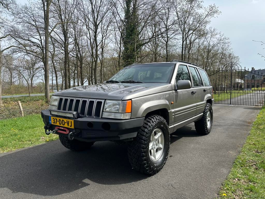 Jeep Grand Cherokee 5.9 I V8 Limited AUT 1998 Grijs, Automaat, Leder, Vierwielaandrijving, Particulier