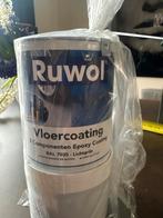Ruwol Vloercoating 2 Componenten Epoxy RAL 7035 Lichtgrijs, Ophalen, Nieuw, Verf, Grijs