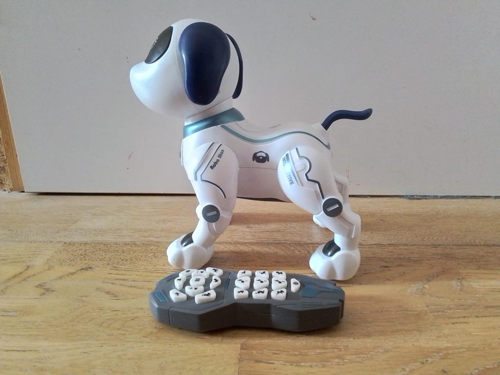 Robo Max Interactieve Robot Hond met Afstandsbediening, Ophalen of Verzenden, Zo goed als nieuw, Jongen of Meisje