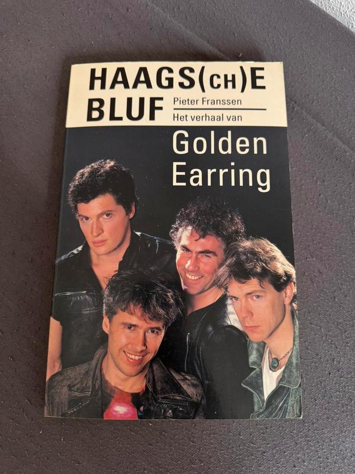 Uniek gesigneerd boek - Golden Earring, Verzamelen, Muziek, Artiesten en Beroemdheden, Zo goed als nieuw, Boek, Tijdschrift of Artikel