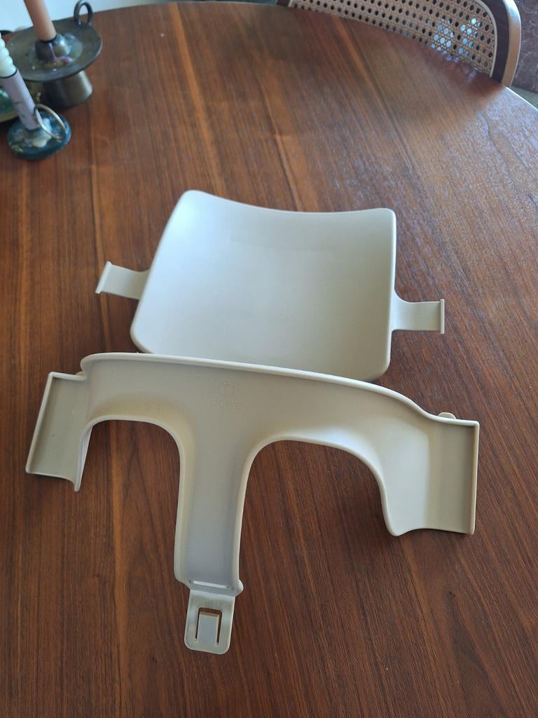 Stokke kinderstoeltje opzetstuk - Beige (zo goed als nieuw), Kinderen en Baby's, Kinderstoelen, Ophalen of Verzenden, Gebruikt