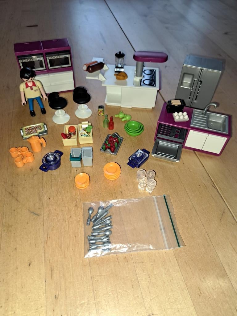 Playmobil keuken, Ophalen of Verzenden