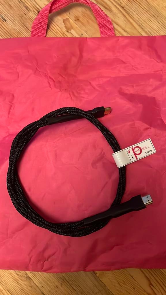 Pink faun i2S iL-2 kabel, Audio, Tv en Foto, Audiokabels en Televisiekabels, Ophalen of Verzenden, Zo goed als nieuw, Minder dan 2 meter