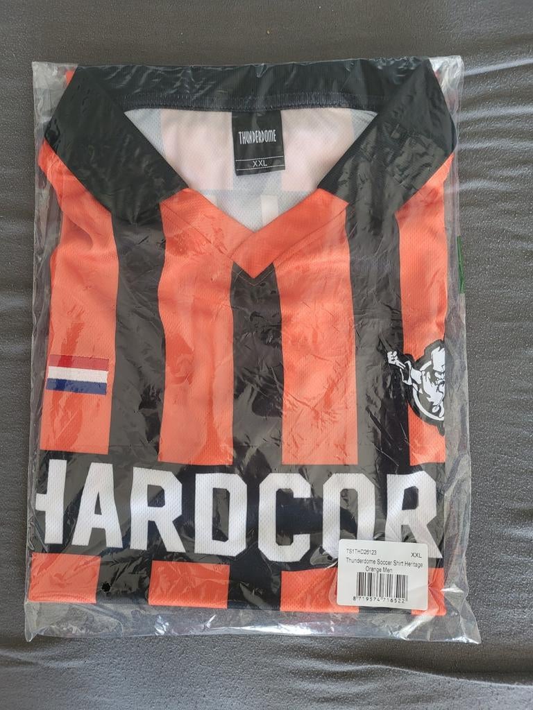 Thunderdome Holland soccer shirt xxl 100euro, Ophalen of Verzenden, Nieuw, Overige maten, Zwart