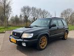 Subaru Forester 2.0 S-Turbo handgeschakeld, met extra’s, 1994 cc, 1800 kg, 4 cilinders, Zwart