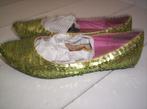 BALLERINAS met GROENE PAILETTEN, van EXTRAVANZA, maat 38, Zo goed als nieuw, Xtravaganza, Groen, Ballerina's