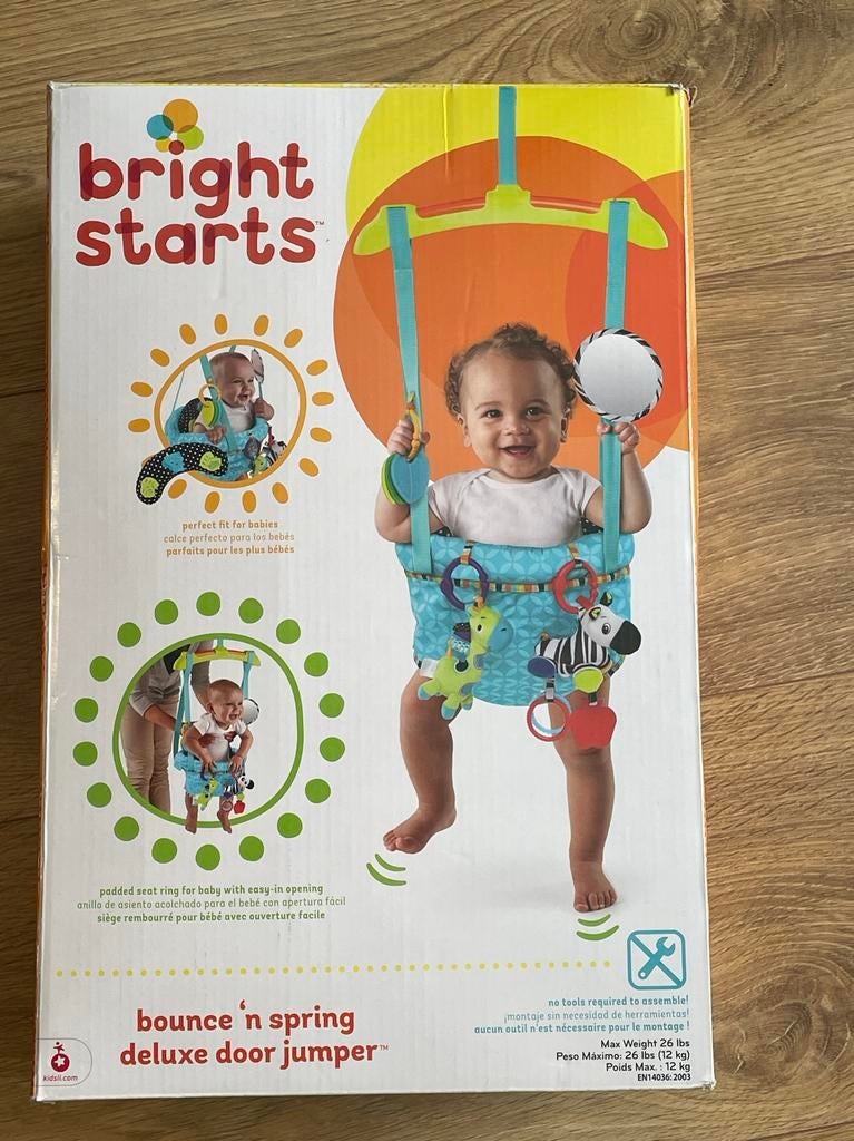 Bright Starts Bounce 'n Spring Deluxe Door Jumper, Ophalen, Zo goed als nieuw, Overige typen