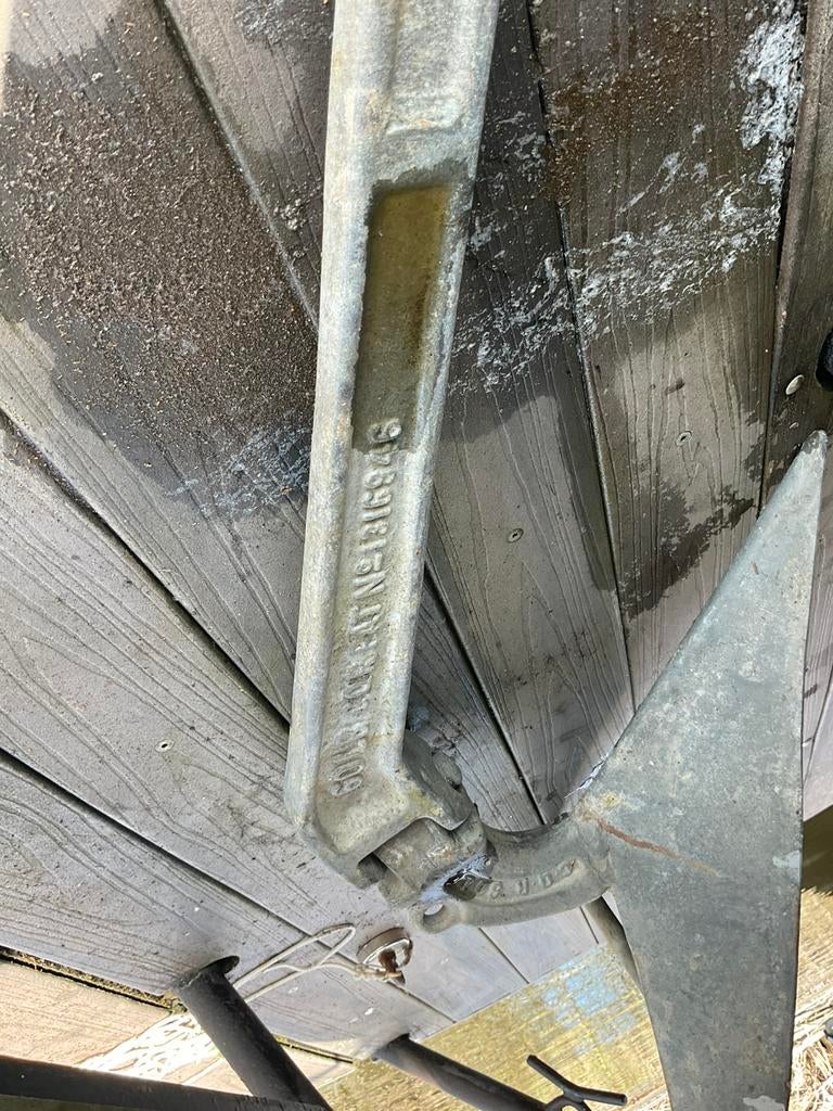 Ploeganker 60 LBS, Ophalen, Zo goed als nieuw, Ankeren en Afmeren, Zeilboot of Motorboot