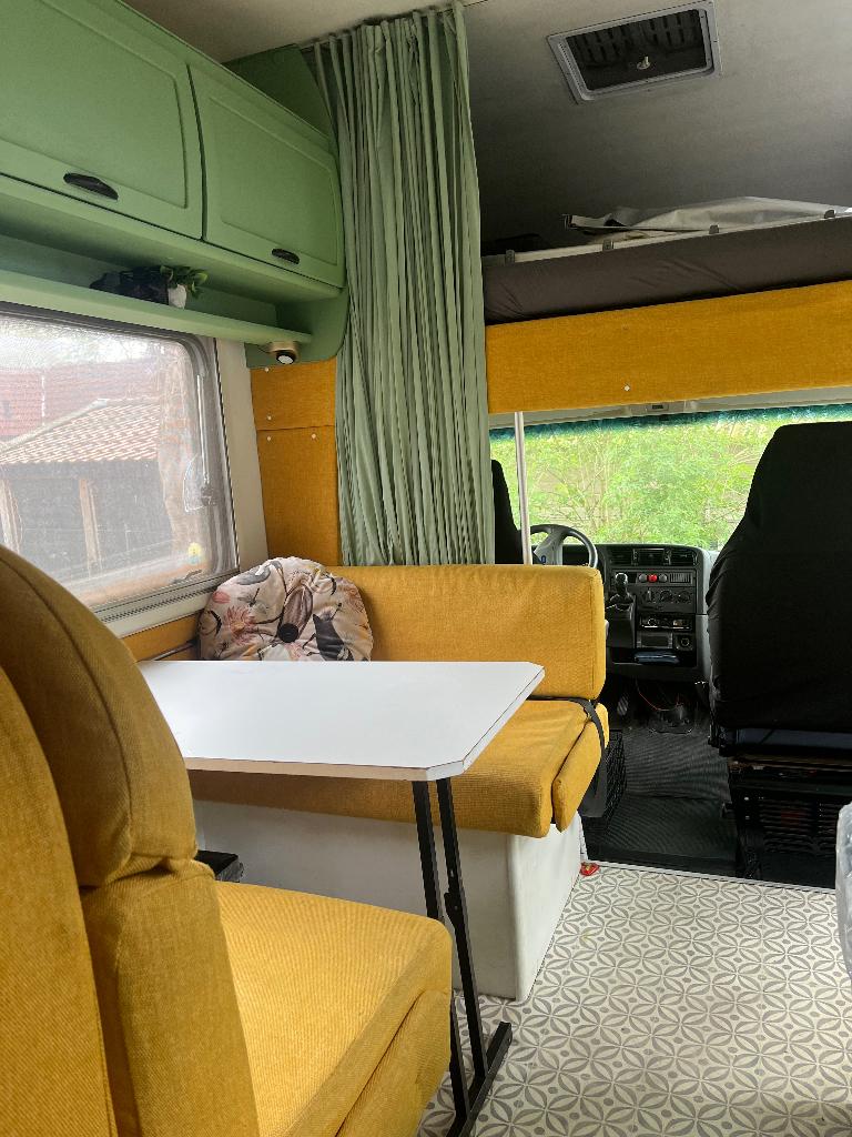 Camper 6/7 pers volledig gerenoveerd Fiat Ducato Mac Louis, Standaard zit, Alkoof, Fiat, Koelkast