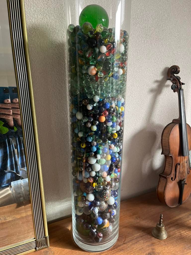 13 kilo knikkers diverse maten en kleuren, Ophalen of Verzenden, Gebruikt, Jongen of Meisje