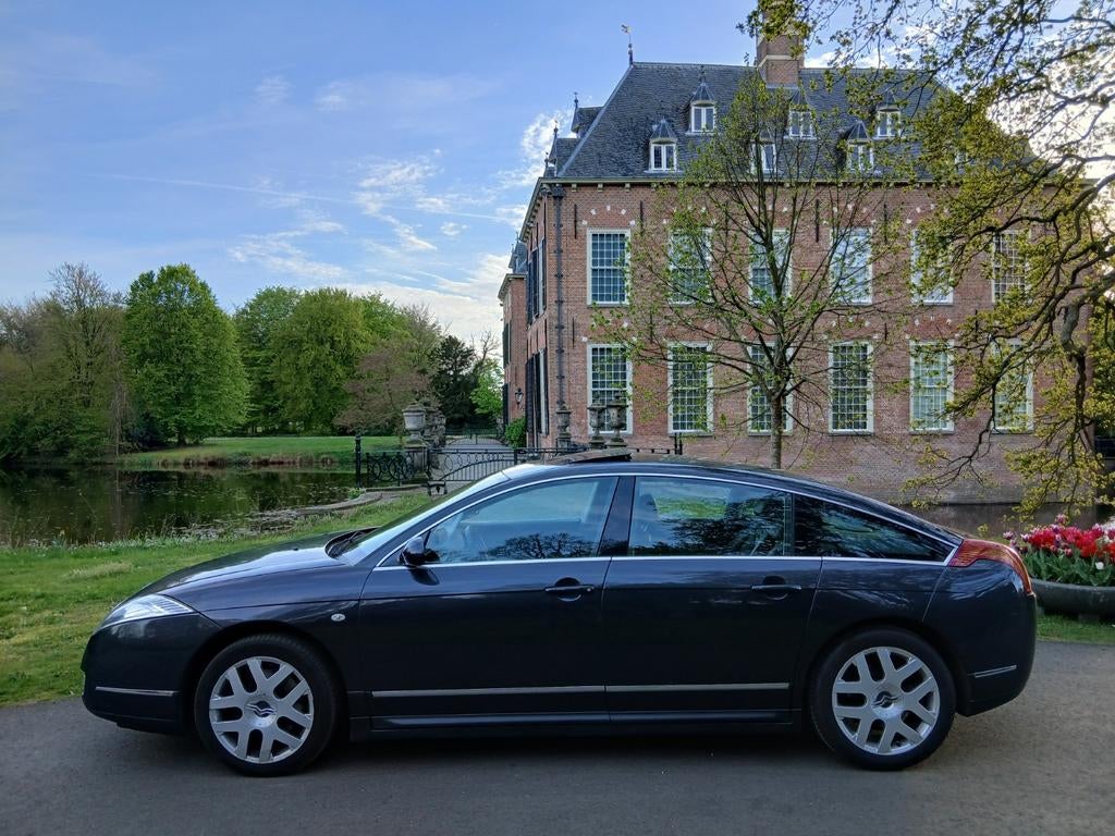 Citroën C6 Benzine 3.0 V6 Exclusive Automaat Zwart Apk 2027., Auto's, Zwart, 2946 cc, Particulier, 1700 kg