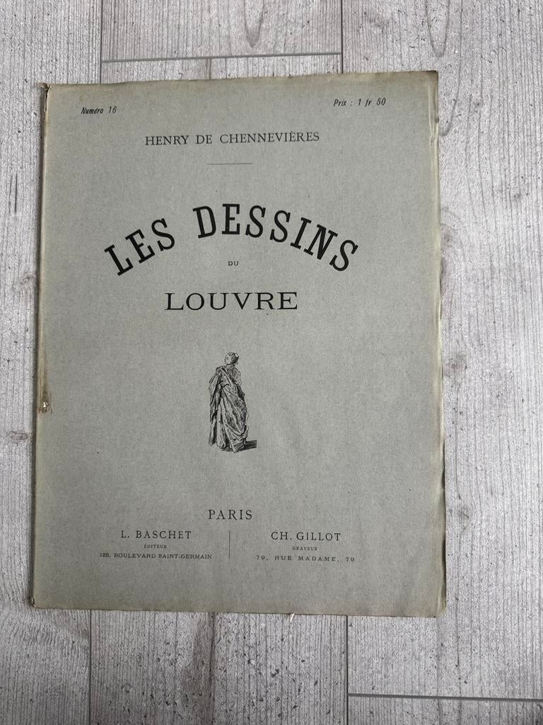 Les Dessins du Louvre - Henry de Chennevières, Ophalen