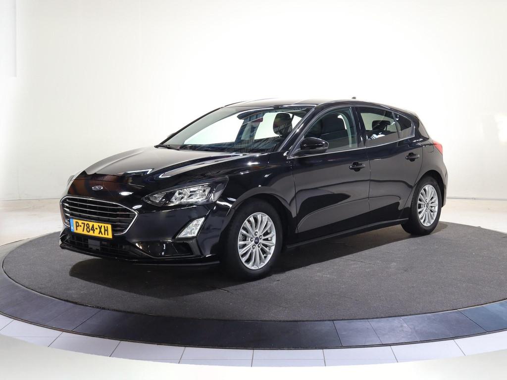 Ford Focus Wagon 1.0 EcoBoost Titanium Business | Navigatie, Gebruikt, Euro 6, 1283 kg, Zwart