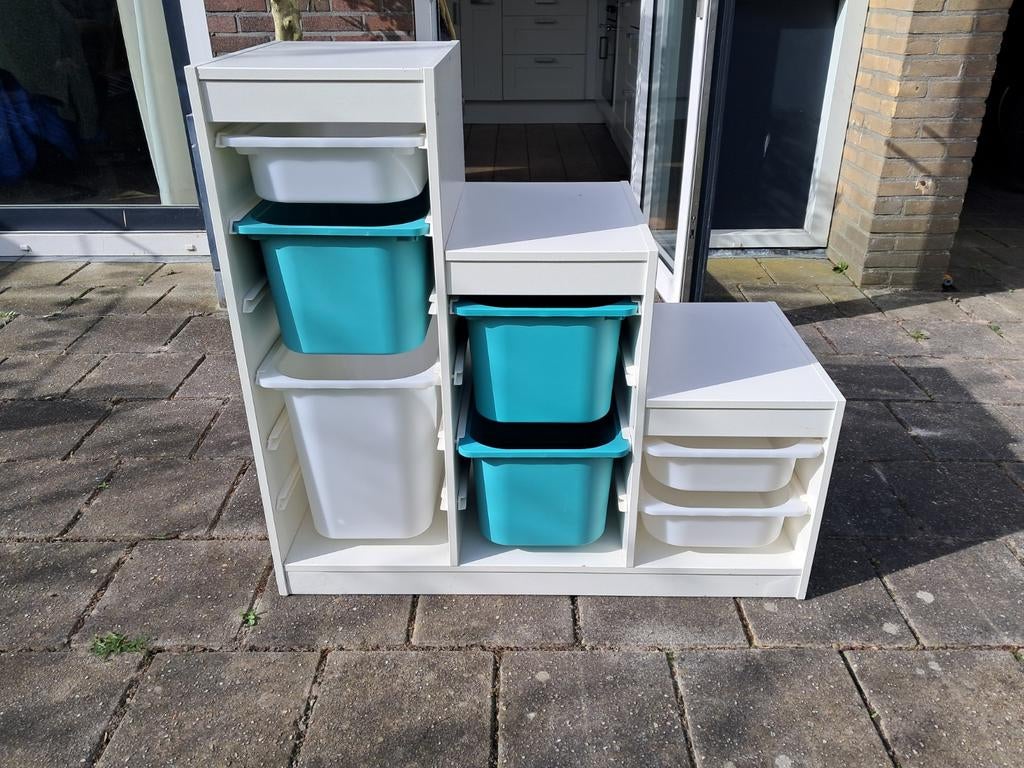 Trofast kast Ikea met bakken, Ophalen, Gebruikt