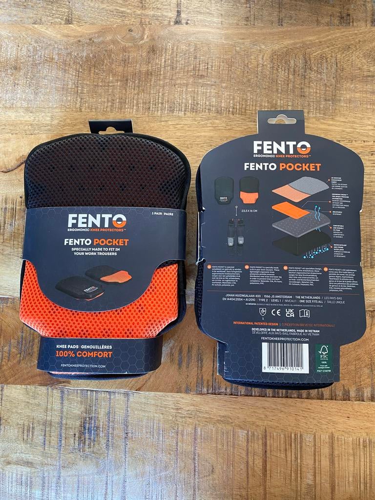 Fento Pocket Kniebeschermers. Nieuw, Ophalen of Verzenden, Nieuw