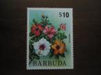 Flora hibiscus Barbuda 1975, mi. 233 postfris, Ophalen of Verzenden, Postfris, Dier of Natuur