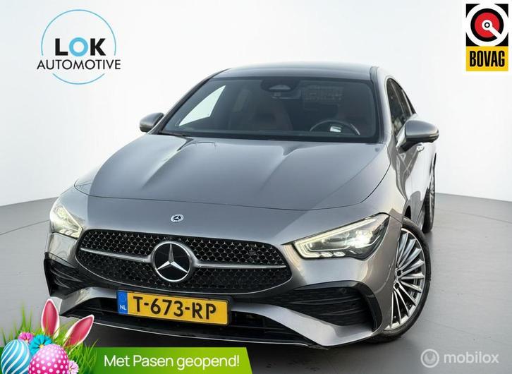 Mercedes CLA-klasse 180 AMG Line PANO|HUD|BURM|360CAMERA|LED, Auto's, Mercedes-Benz, Bedrijf, Te koop, CLA, 360° camera, ABS, Achteruitrijcamera