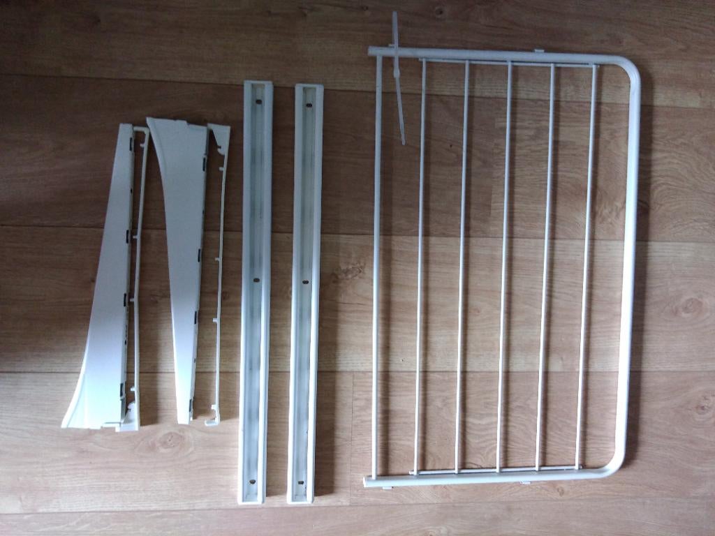 Wasrek wand bevestiging ikea., Ophalen, Gebruikt, Wasrek