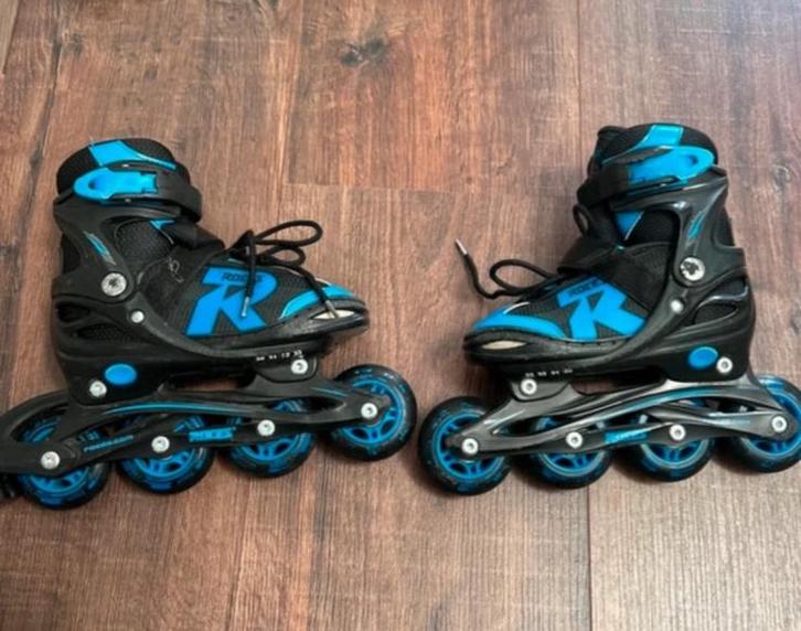 Roces Verstelbare Inline Skates Kinderen Maat 30-33, Sport en Fitness, Skeelers, Gebruikt, Inline skates 4 wielen, Roces, Kinderen