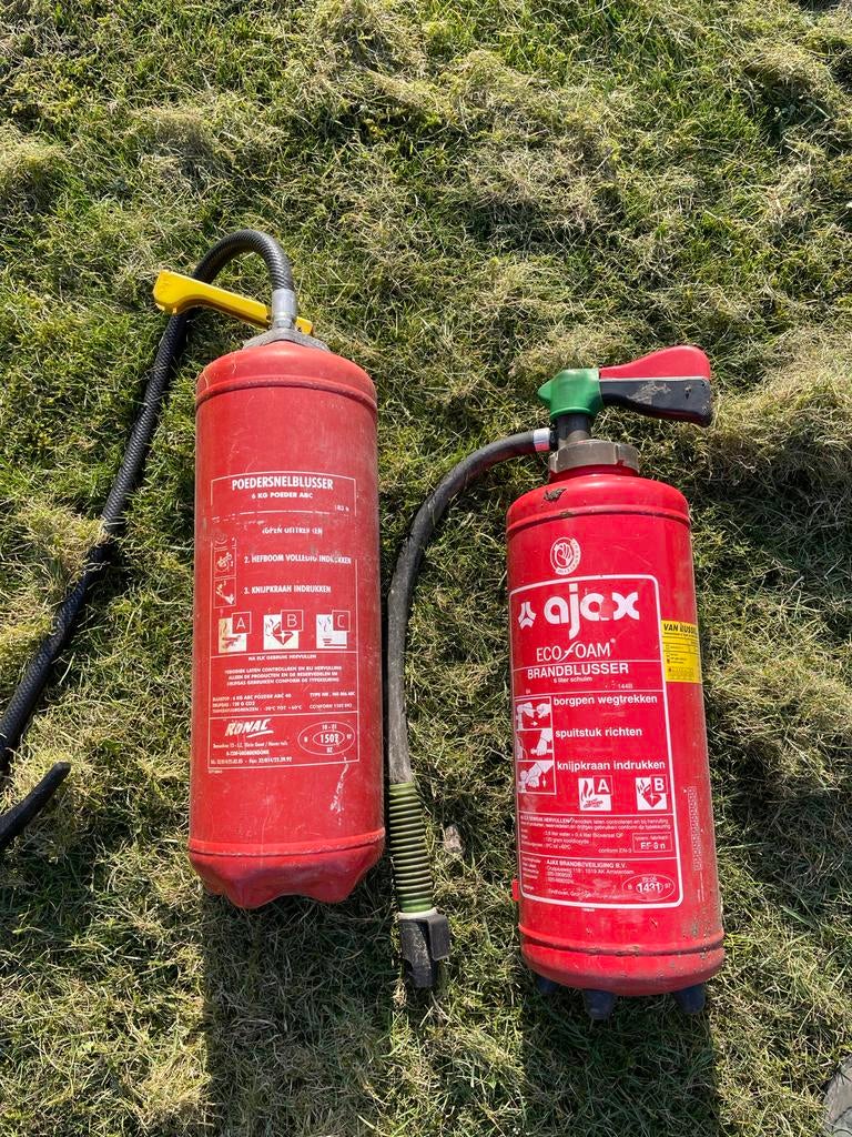 Lege brandblussers voor klus project, Huis en Inrichting, Brandblussers en Brandkasten, Ophalen of Verzenden